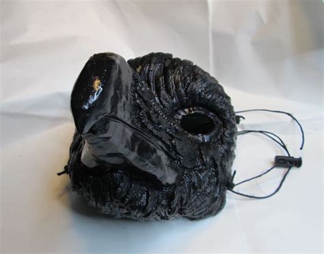 black raven mask|horned black raven masks.